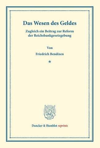 Das Wesen des Geldes