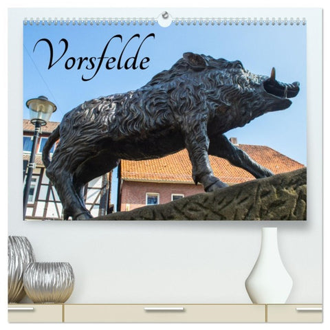 Vorsfelde (hochwertiger Premium Wandkalender 2026 DIN A2 quer), Kunstdruck in Hochglanz