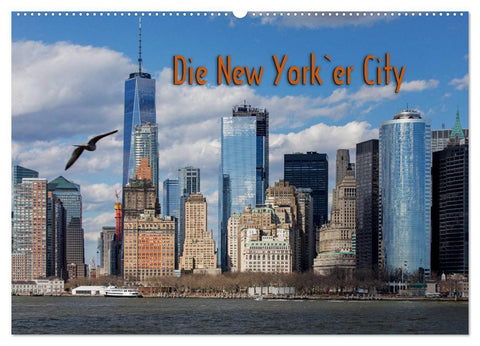 Die New Yorker City (Wandkalender 2027 DIN A2 quer), CALVENDO Monatskalender