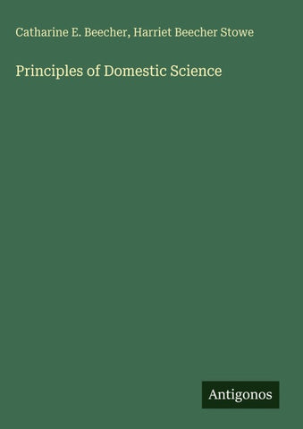 Principles of Domestic Science