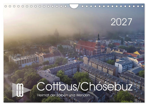 Cottbus/Chósebuz (Wandkalender 2027 DIN A4 quer), CALVENDO Monatskalender