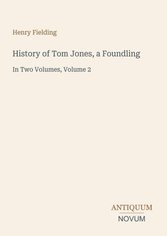 History of Tom Jones, a Foundling