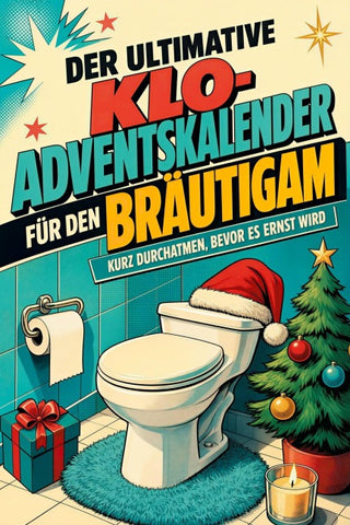 Der ultimative Klo-Adventskalender für den Bräutigam