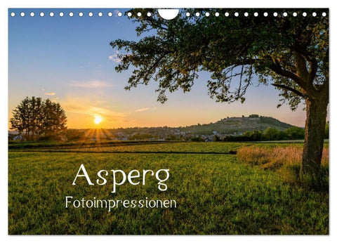Asperg - Fotoimpressionen (Wandkalender 2027 DIN A4 quer), CALVENDO Monatskalender