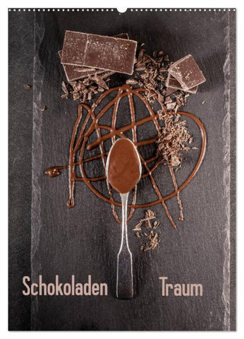 Schokoladen Traum (Wandkalender 2026 DIN A2 hoch), CALVENDO Monatskalender