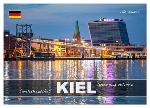 Schleswig Holstein - Landeshauptstadt Kiel (Wandkalender 2026 DIN A2 quer), CALVENDO Monatskalender