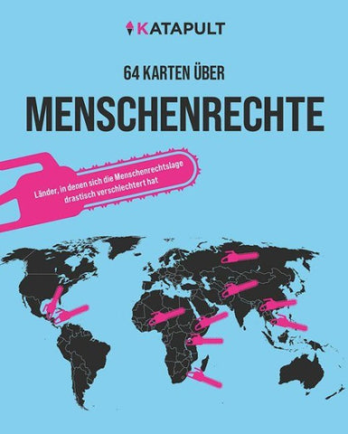 64 Karten über Menschenrechte