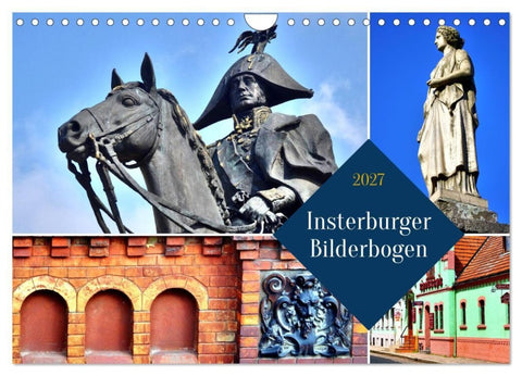 Insterburger Bilderbogen (Wandkalender 2027 DIN A4 quer), CALVENDO Monatskalender