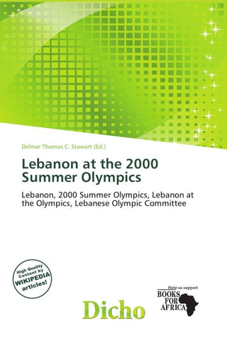 Lebanon at the 2000 Summer Olympics