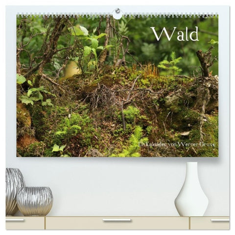 Wald (hochwertiger Premium Wandkalender 2027 DIN A2 quer), Kunstdruck in Hochglanz