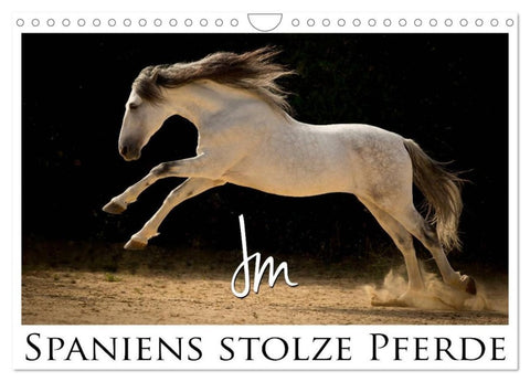 Spaniens stolze Pferde (Wandkalender 2027 DIN A4 quer), CALVENDO Monatskalender