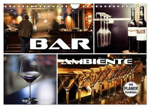 Bar Ambiente (Wandkalender 2027 DIN A4 quer), CALVENDO Monatskalender