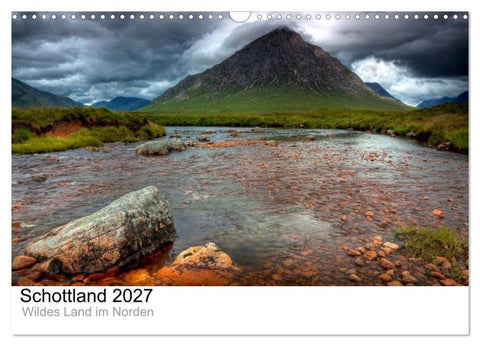 Schottland 2027 - Wildes Land im Norden (Wandkalender 2027 DIN A3 quer), CALVENDO Monatskalender