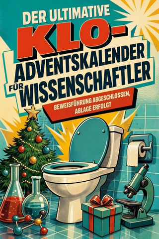 Der ultimative Klo-Adventskalender für Wissenschaftler