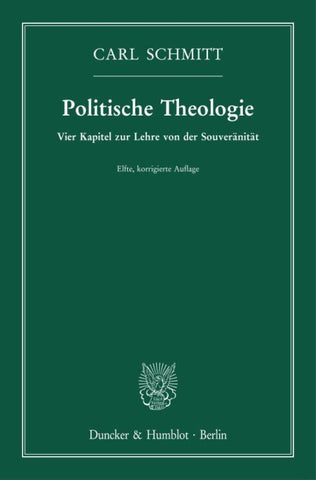 Politische Theologie.