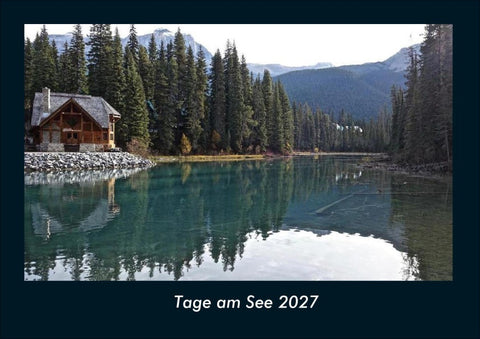 Tage am See 2027 Fotokalender DIN A4