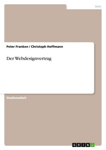 Der Webdesignvertrag