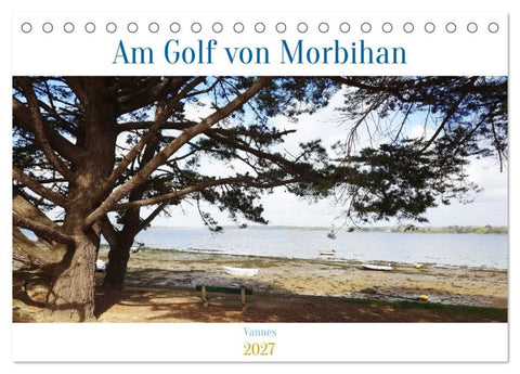 Am Golf von Morbihan (Tischkalender 2027 DIN A5 quer), CALVENDO Monatskalender