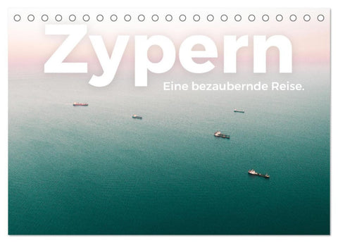 Zypern - Eine bezaubernde Reise. (Tischkalender 2026 DIN A5 quer), CALVENDO Monatskalender