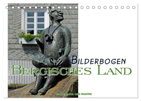 Bilderbogen Bergisches Land (Tischkalender 2027 DIN A5 quer), CALVENDO Monatskalender