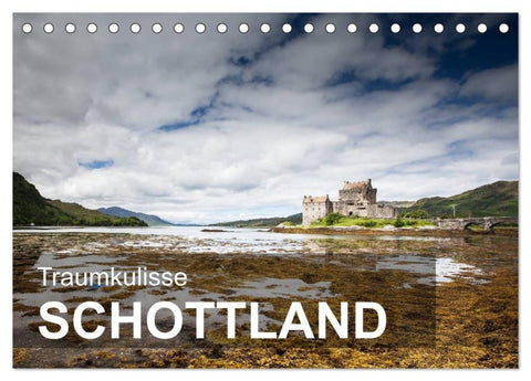 Traumkulisse Schottland (Tischkalender 2027 DIN A5 quer), CALVENDO Monatskalender