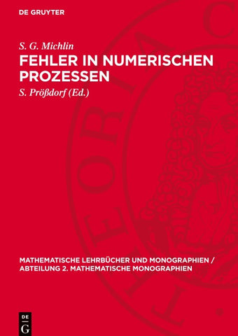 Fehler in numerischen Prozessen