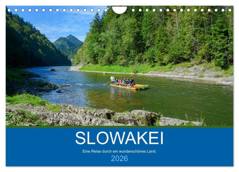 Slowakei - Eine Reise durch ein wunderschönes Land. (Wandkalender 2026 DIN A4 quer), CALVENDO Monatskalender