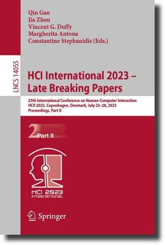 HCI International 2023 – Late Breaking Papers
