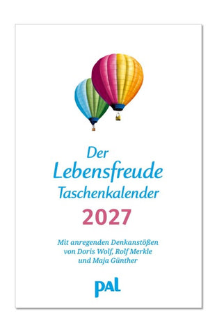 Der Lebensfreude-Taschenkalender 2027
