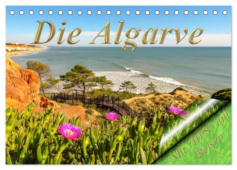 Die Algarve (Tischkalender 2027 DIN A5 quer), CALVENDO Monatskalender