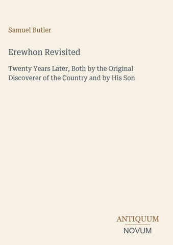 Erewhon Revisited