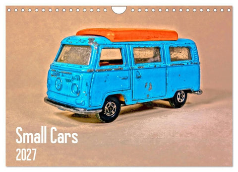 Small Cars (Wandkalender 2027 DIN A4 quer), CALVENDO Monatskalender