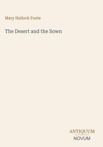 The Desert and the Sown
