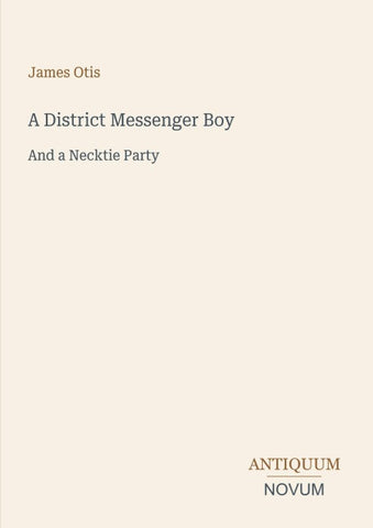 A District Messenger Boy