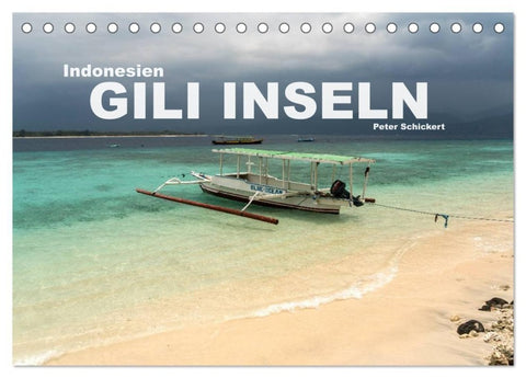 Indonesien: Gili Inseln (Tischkalender 2027 DIN A5 quer), CALVENDO Monatskalender