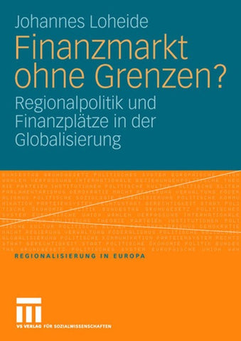 Finanzmarkt ohne Grenzen?