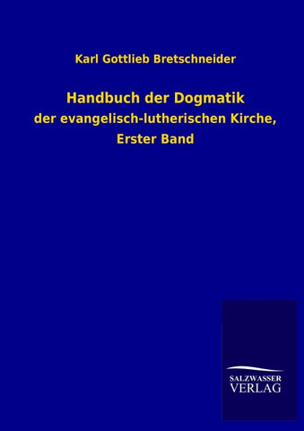 Handbuch der Dogmatik