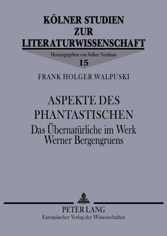 Aspekte des Phantastischen