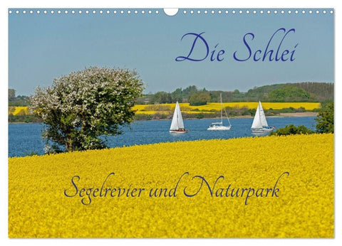 Die Schlei - Segelrevier und Naturpark (Wandkalender 2027 DIN A3 quer), CALVENDO Monatskalender