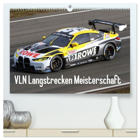 VLN Langstrecken Meisterschaft (hochwertiger Premium Wandkalender 2026 DIN A2 quer), Kunstdruck in Hochglanz