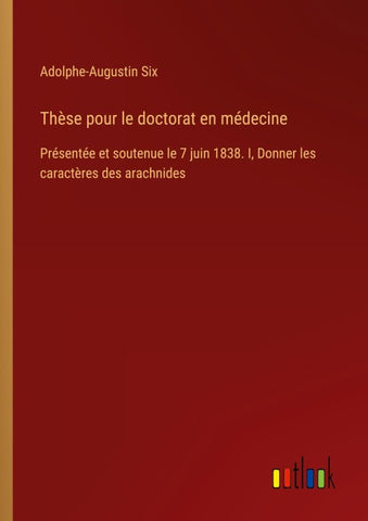 Thèse pour le doctorat en médecine