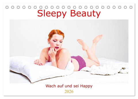 Sleepy Beauty (Tischkalender 2026 DIN A5 quer), CALVENDO Monatskalender