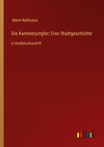 Die Kammerjungfer; Eine Stadtgeschichte