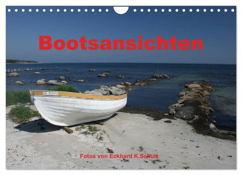 Bootsansichten (Wandkalender 2027 DIN A4 quer), CALVENDO Monatskalender