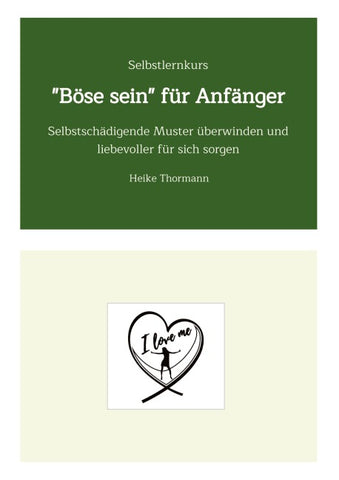 Selbstlernkurs: "Böse sein" für Anfänger