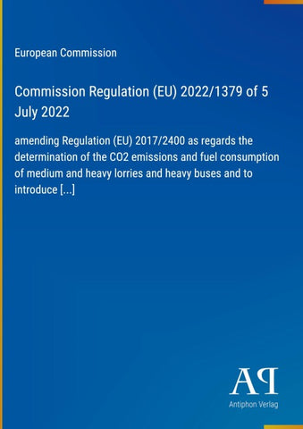 Commission Regulation (EU) 2022/1379 of 5 July 2022