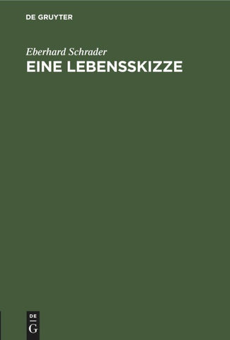 Eine Lebensskizze
