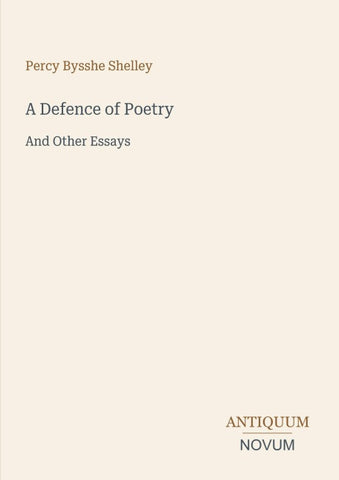 A Defence of Poetry