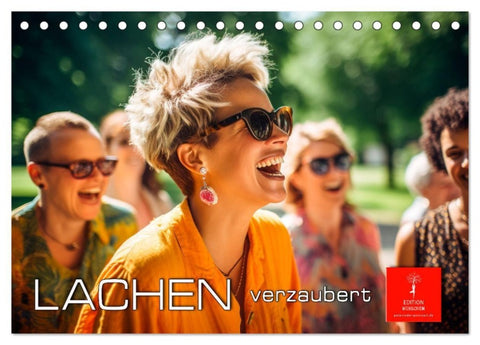 Lachen verzaubert (Tischkalender 2027 DIN A5 quer), CALVENDO Monatskalender