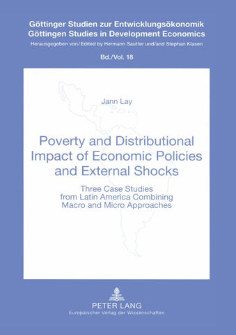 Poverty and Distributional Impact of Economic Policies and External Shocks